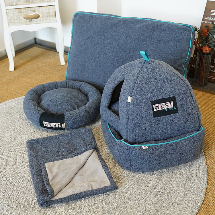 Pet870 Round Donut Dog Beds