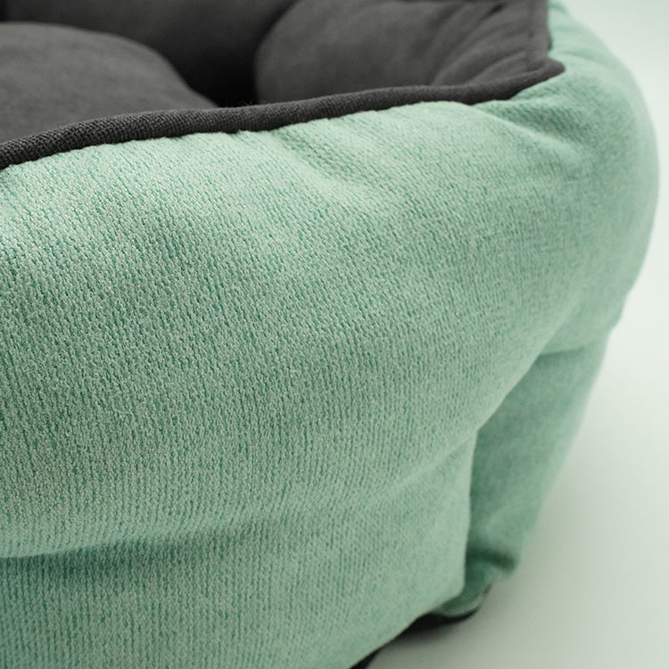 PET884 Classic Design Oval Dog Bed Donut Cat Bed
