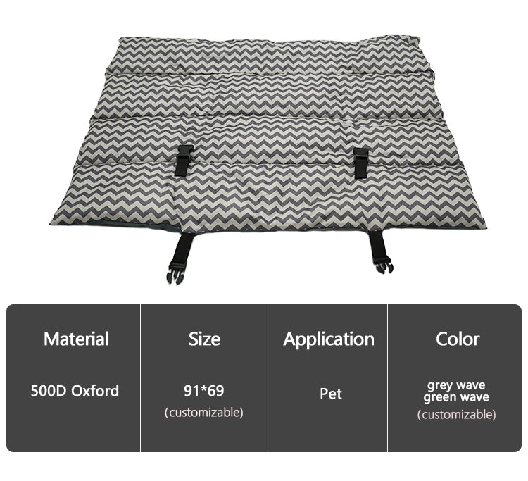 PET078 Oxford Waterproof Dog Travel Mat