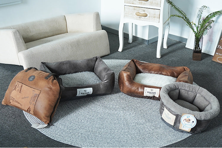 PET581 Faux Suede Cat Cave house
