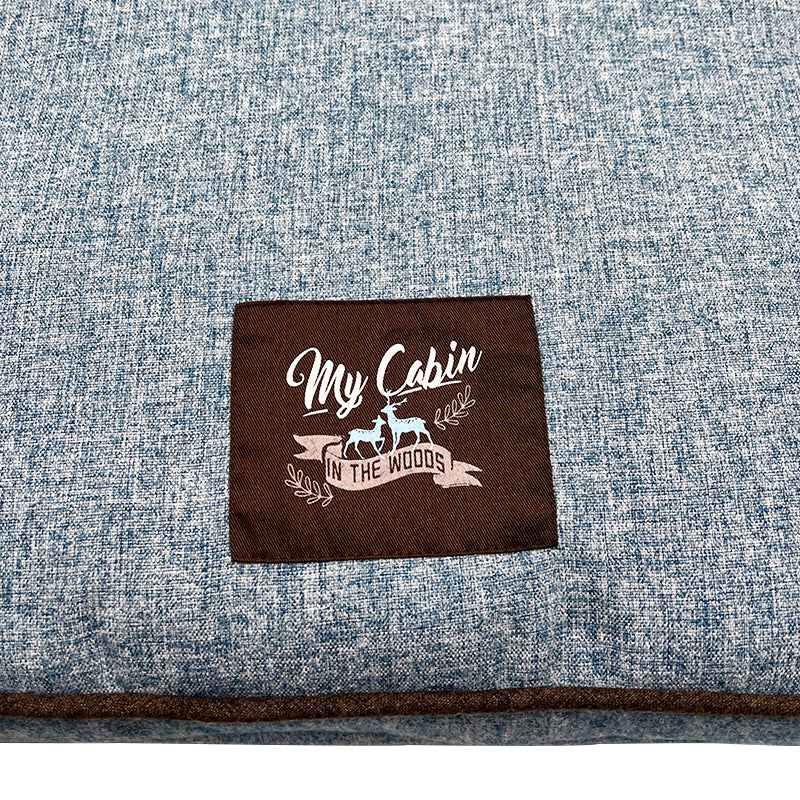 PET685 Linen Square Thickened Dog Sofa Bed Gusset Mat