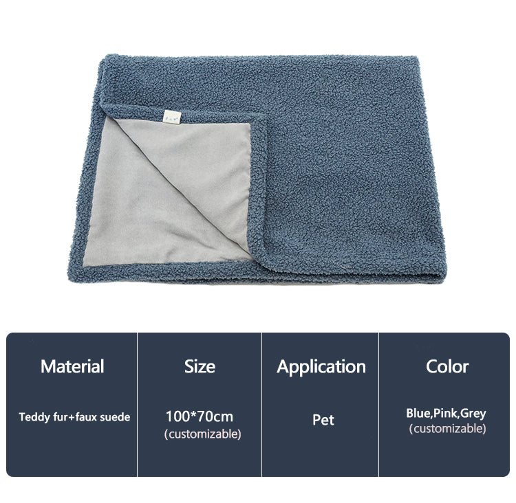 Pet870 Teddy Fur Cat Blanket