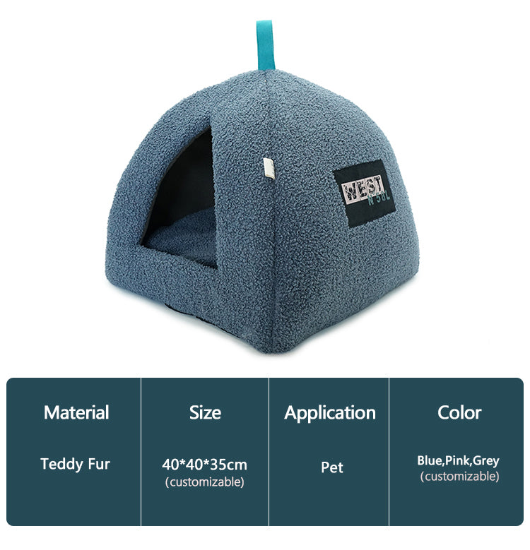 Pet870 2-In-1 Cat Tent Cave House