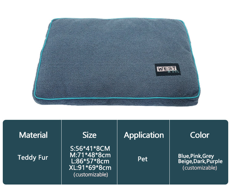 Pet870 Teddylarge Dog Mattress Cushion Bed