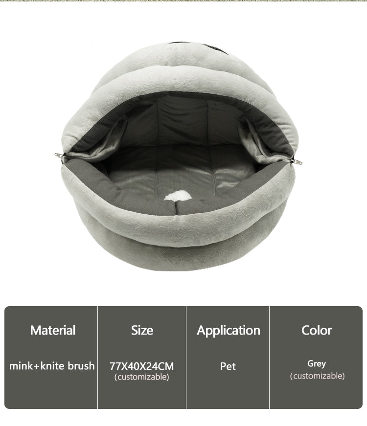 PET917 2 in 1 Collapsible Cat Bed House