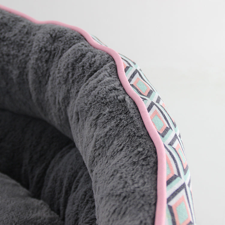 Pet927 Dog Cat Oval Lounger Bed