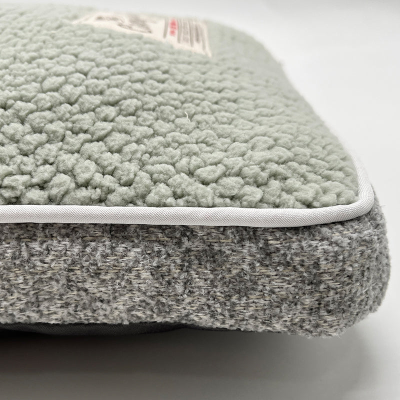 PET982 Goat Sherpa+ Net Chenille Pet pillow square cushion