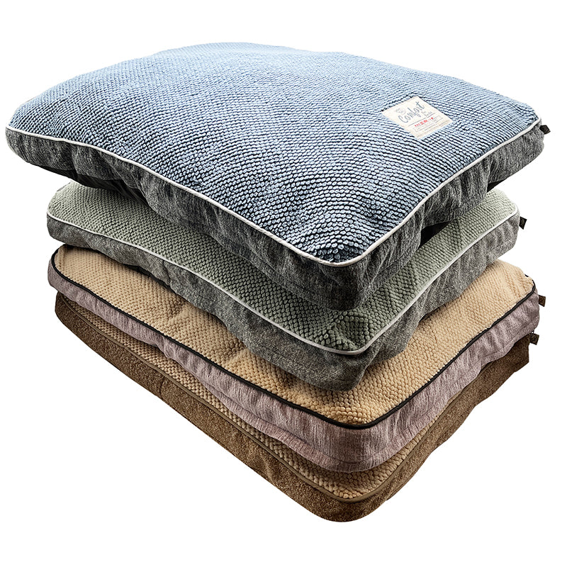 PET982 Goat Sherpa+ Net Chenille Pet pillow square cushion