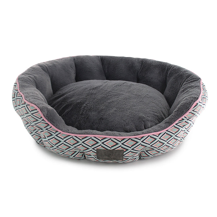 Pet927 Dog Cat Oval Lounger Bed