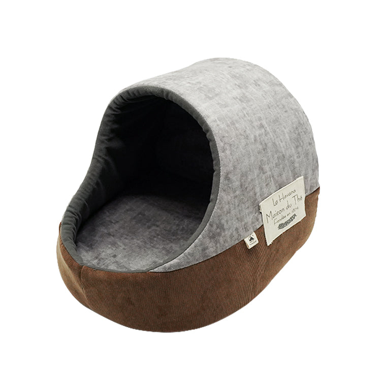 PET817 Corduroy Cat Cave Bed Cat House
