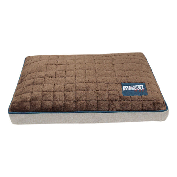 PET836 Polyester Flannel Pet Gusset Bed Cat Dog Cushion Bed