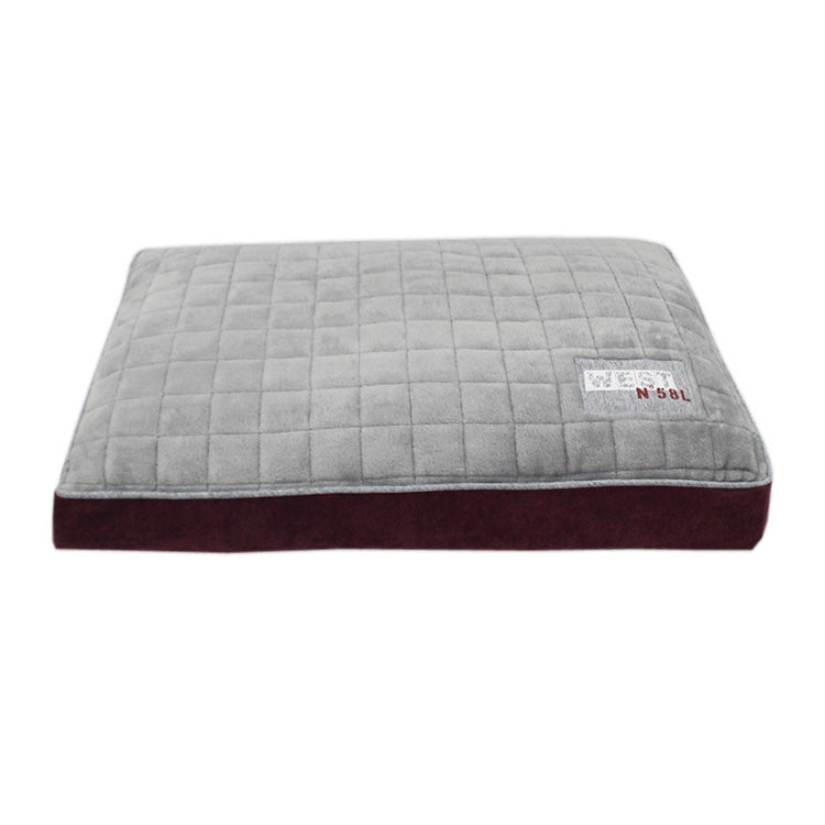 PET836 Polyester Flannel Pet Gusset Bed Cat Dog Cushion Bed