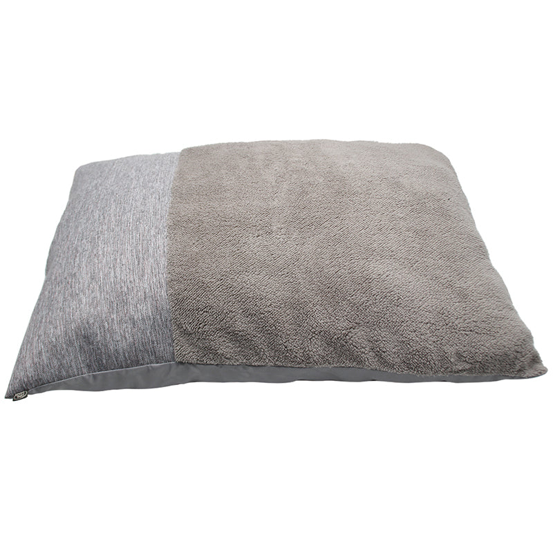 PET906 Rainbow Linen+ Small Sherpa Pet pillow square cushion