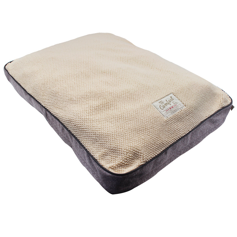 PET982 Goat Sherpa+ Net Chenille Pet pillow square cushion