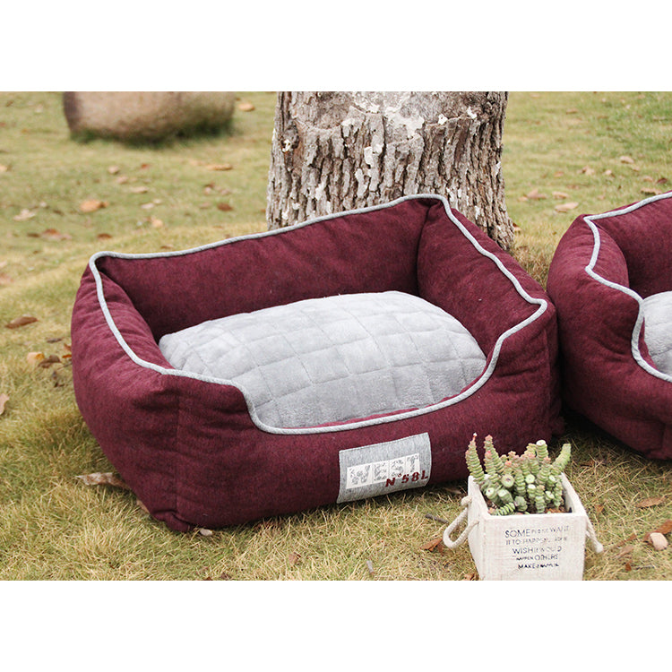 PET836 Pet Sofa Bed Lounger Bed With Mat