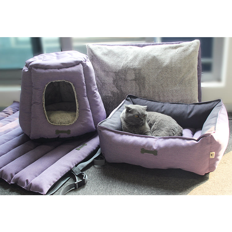 PET841 Rectangle Waterproof Dog Bed