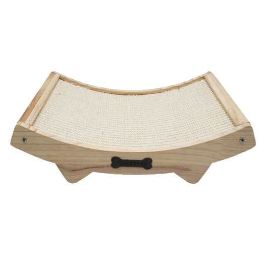 CT945 Sisal Carpet Fabric Double-Sided Durable Solid Wood Cat Beds Scratchin