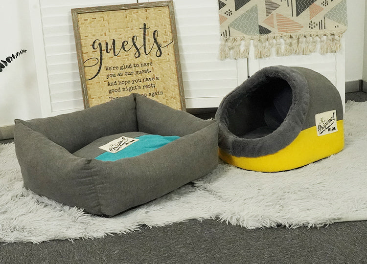 PET768 Cat House Cave Sleeping Bed