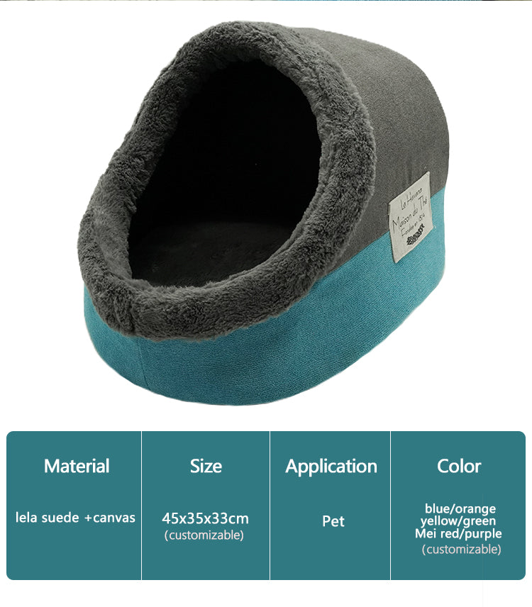 PET768 Cat House Cave Sleeping Bed