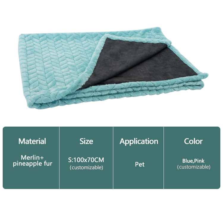 Pet953 Flannel Cat Blanket