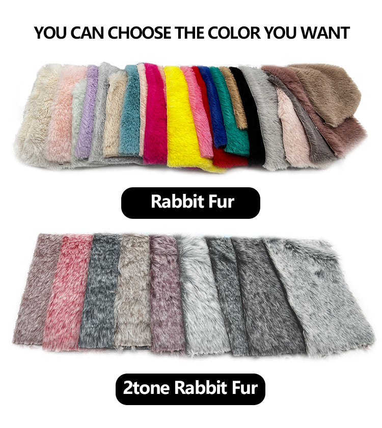 PET970 Rabbit Fur Human Size Dog Bed