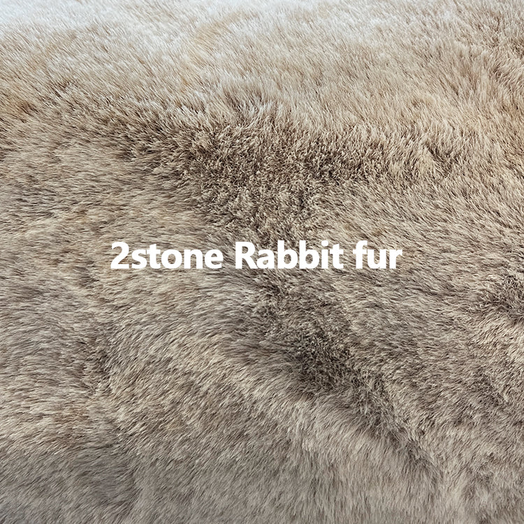 PET970 Rabbit Fur Human Size Dog Bed