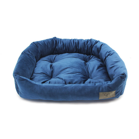 PET955 Vintage Colorful Classic Dog Rectangle Bed