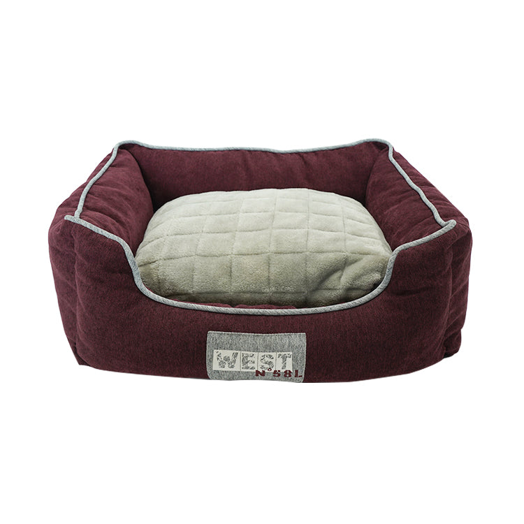 PET836 Pet Sofa Bed Lounger Bed With Mat