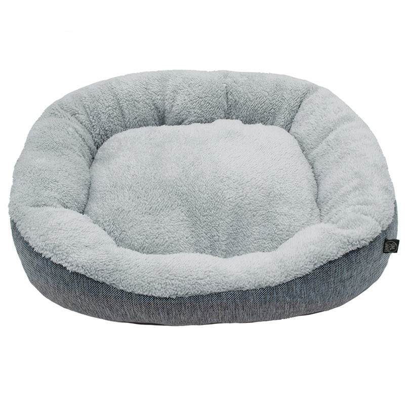 PET906 Rainbow Linen Small Sherpa Pet Bed