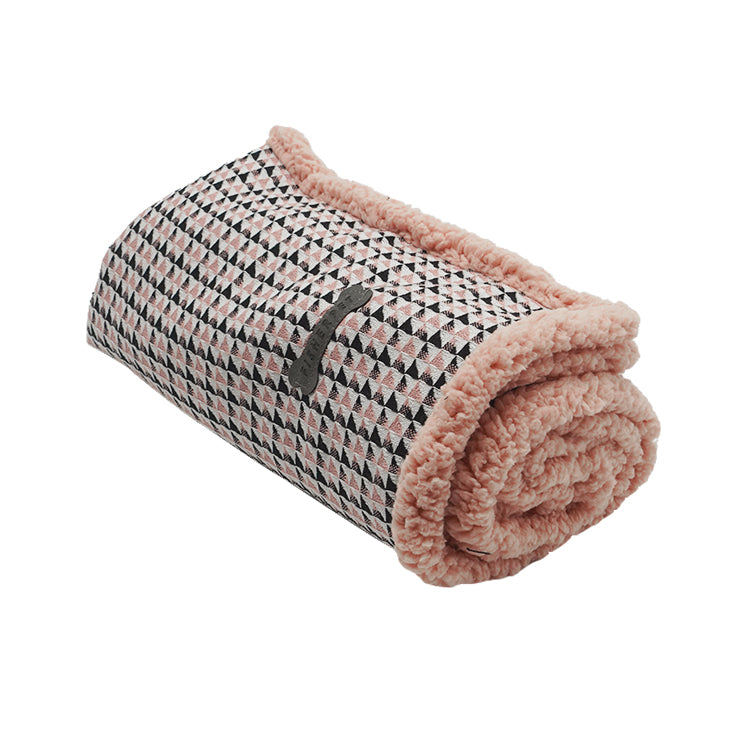 PET966 Waffle Jacquard Dog Blankets