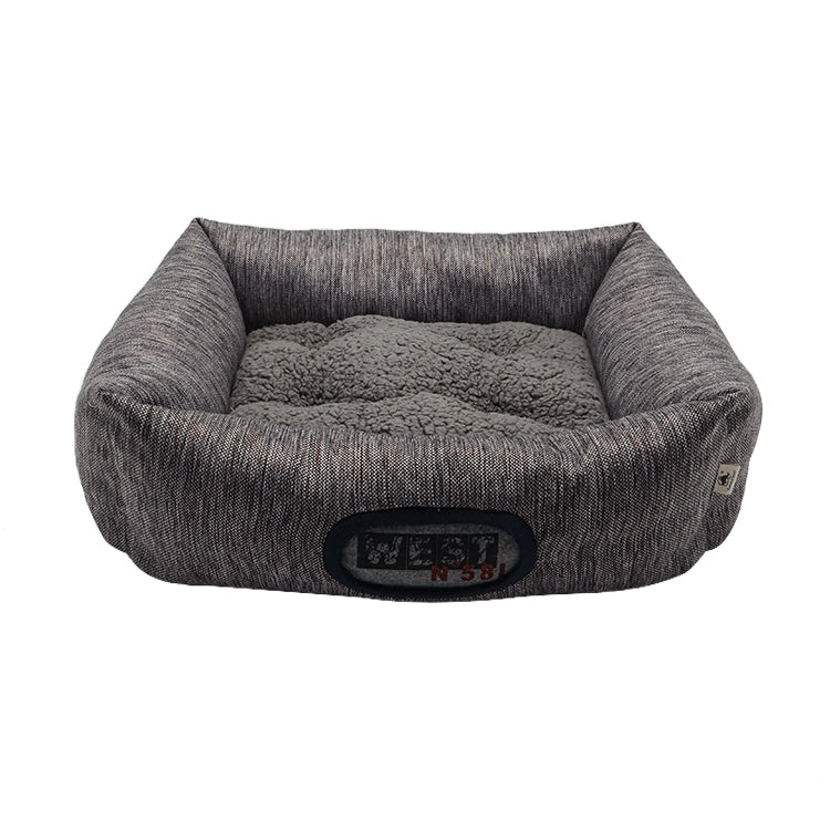 Pet906 Pet Lounger Bed Cat Dog Rectangle Bed