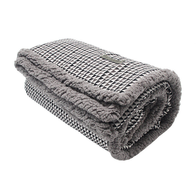 PET966 Waffle Jacquard Dog Blankets